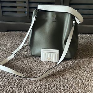 Coach Bucket Bag and Card Holder